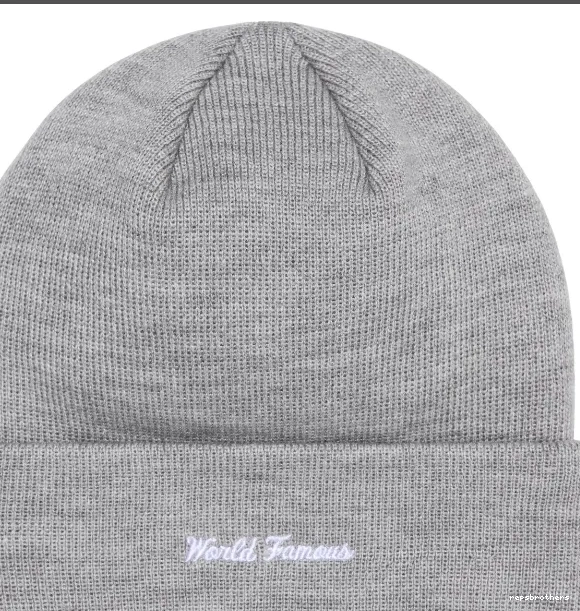 Black Dirty Powder Blue BOX Hat 24FW Cold Rice Treasure Grey Flower White 0511